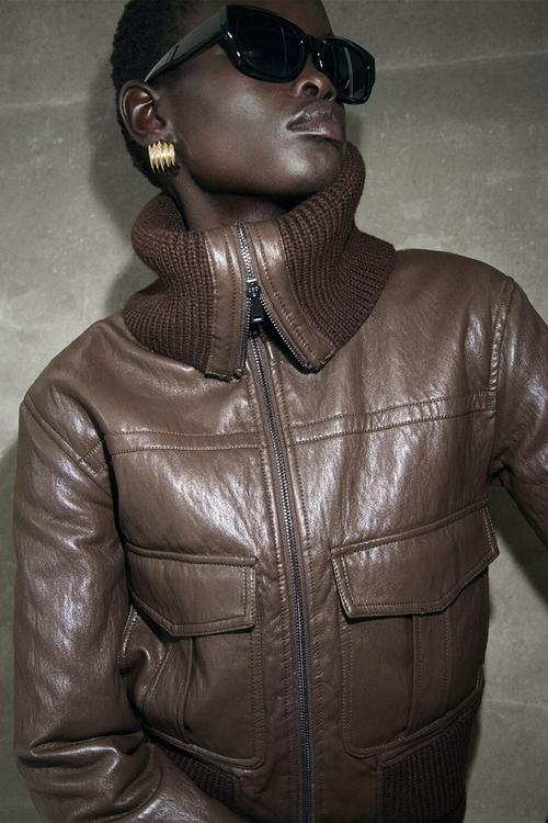Jacket coch - brown