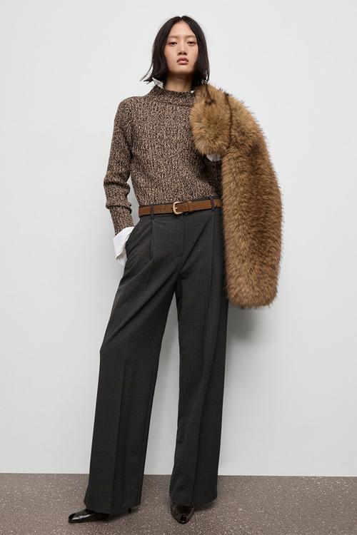 Trousers stuard - brown