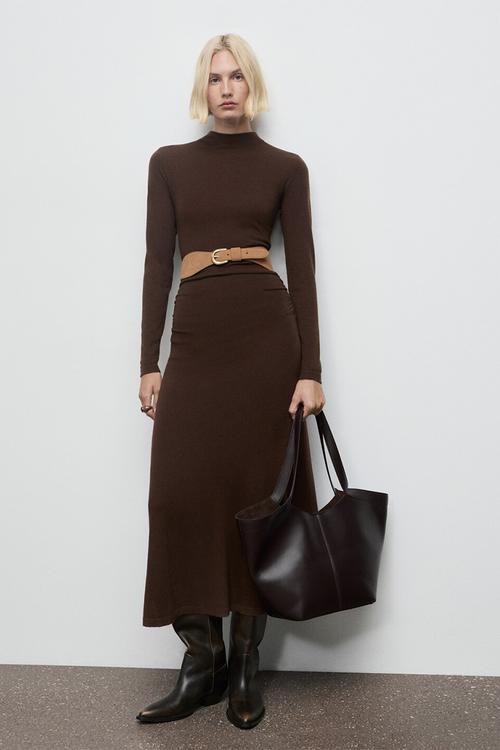 Dress brat - dark brown