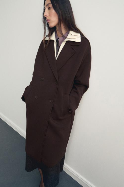 Coat nero - brown