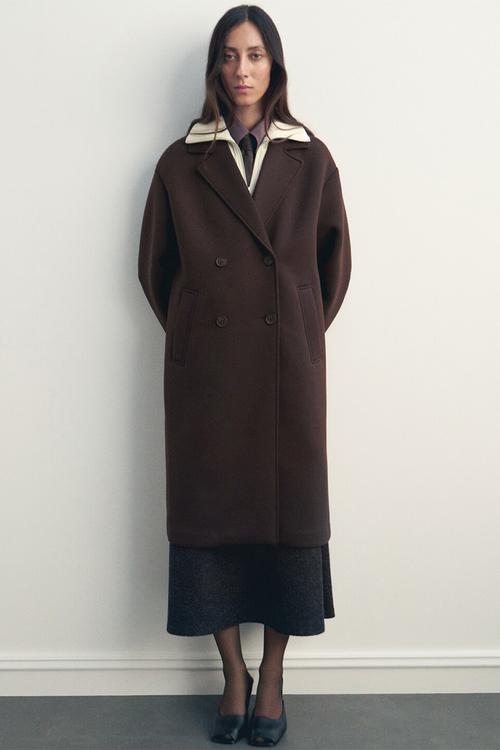 Coat nero - brown
