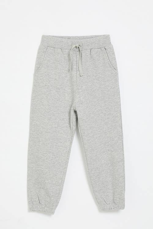 Plain jogger - grey melange