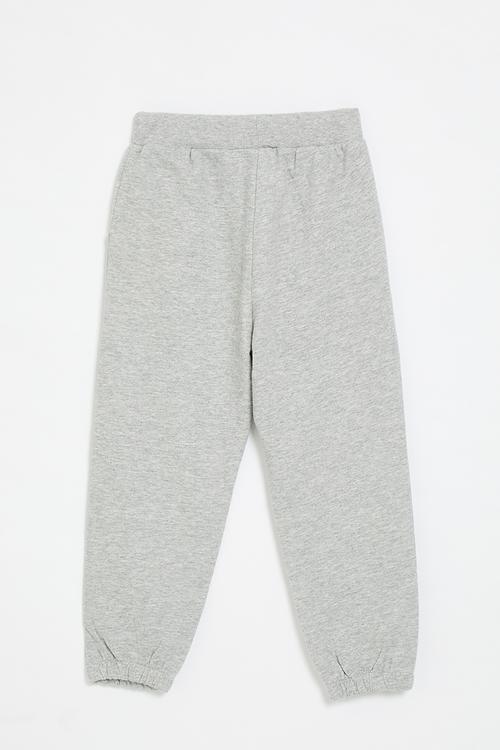 Plain jogger - grey melange
