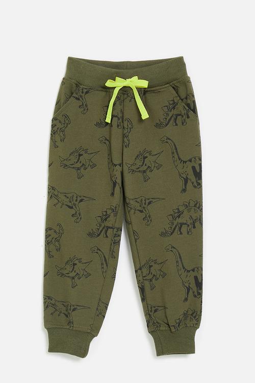 Joggers - hunter green/dinos