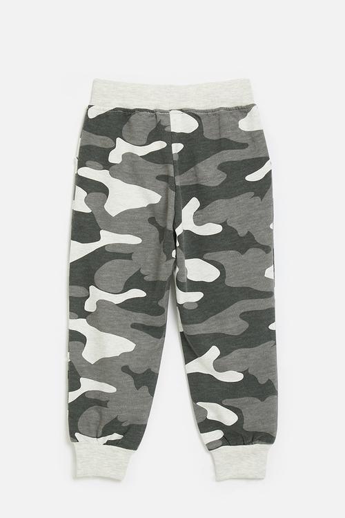 Camo joggers - multi/light grey