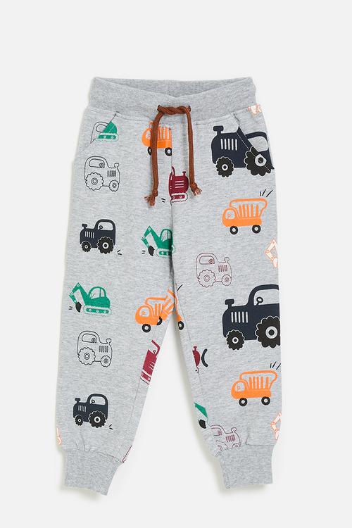 Printed jogger - grey/multi