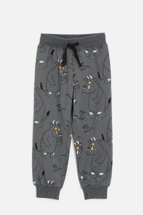 Printed jogger - dark grey/multi