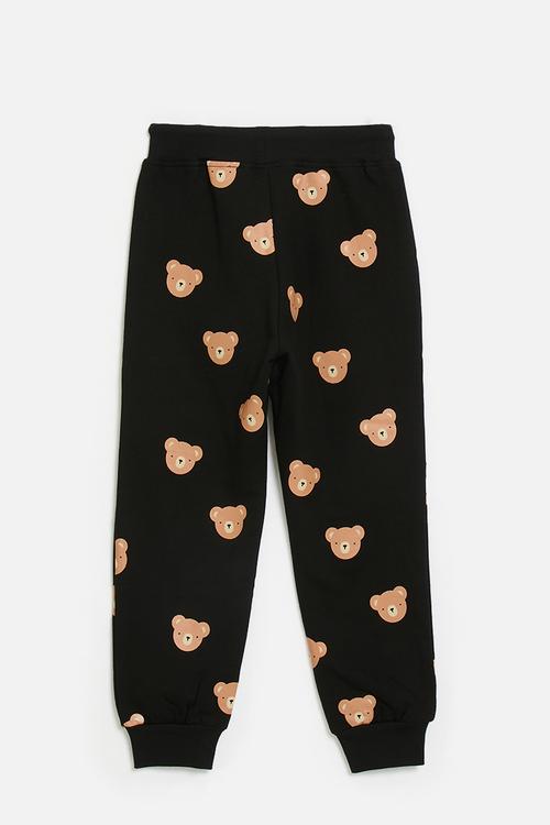 Printed jogger - black/tiger