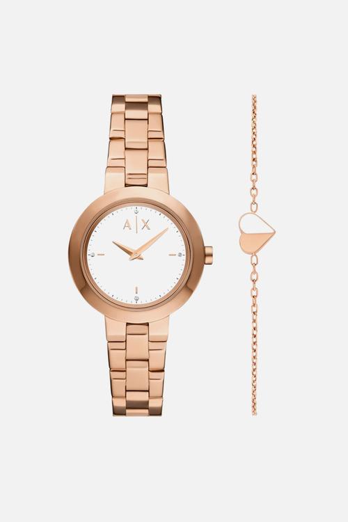 Armani Exchange Two-Hand Watch - Rose-Gold