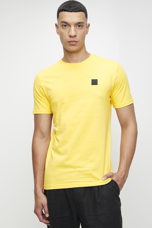 JENSON  SPORT SS TEE - YELLOW