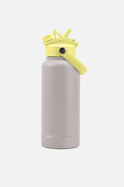 950ml Dual sip water bottle - Grey