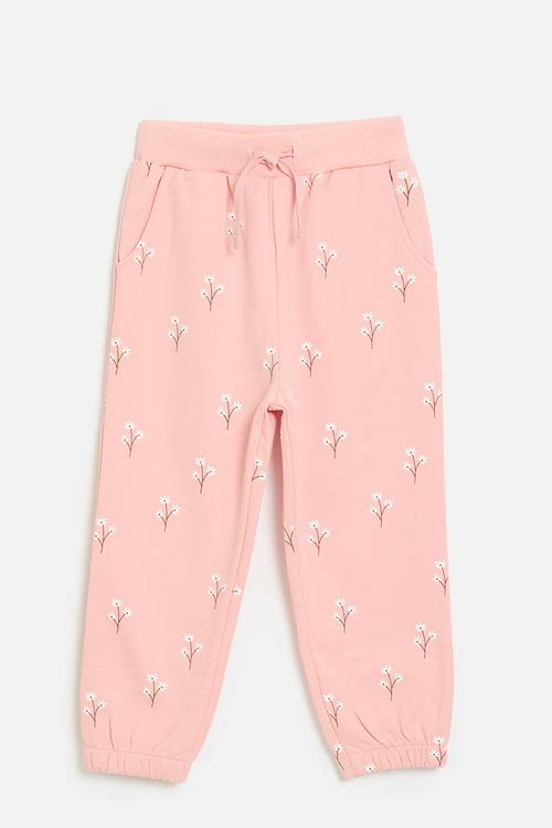 Printed jogger - pink