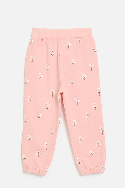 Printed jogger - pink