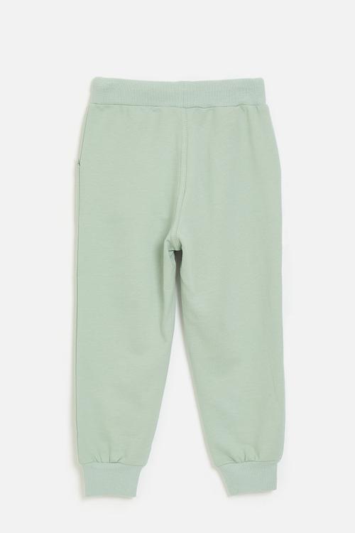 Plain jogger - green