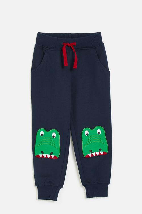 Printed jogger - navy