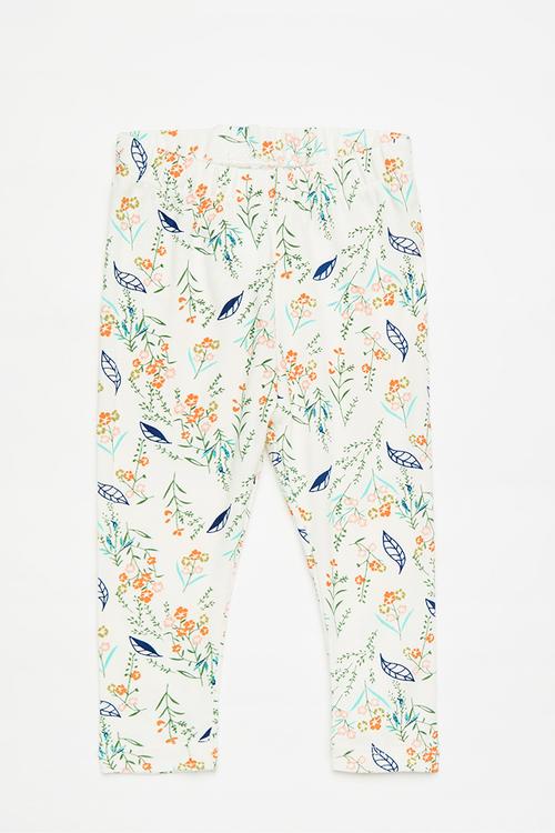 Leggings - white/multi