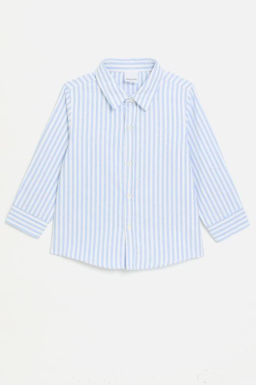Striped shirt - light blue/white