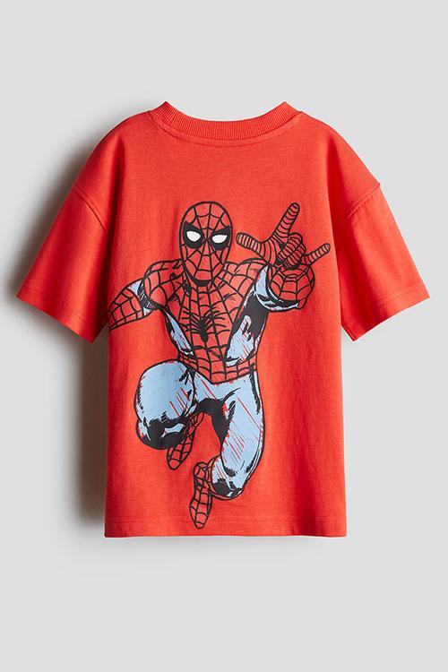 Printed t-shirt - red spider-man