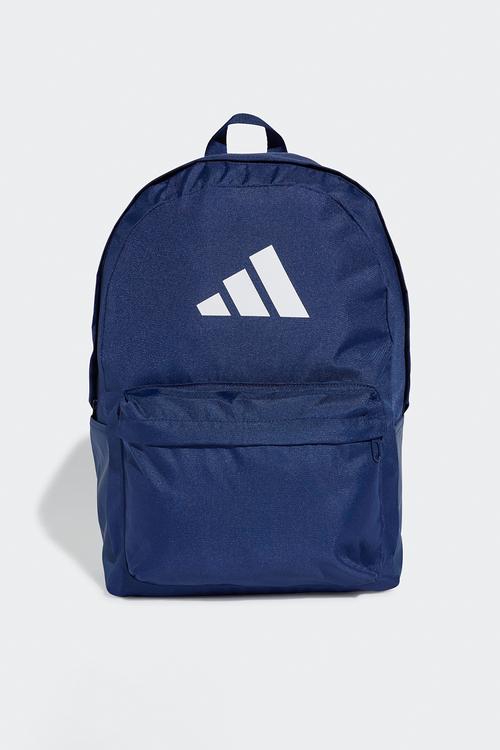 Classic bars backpack - dark blue/white