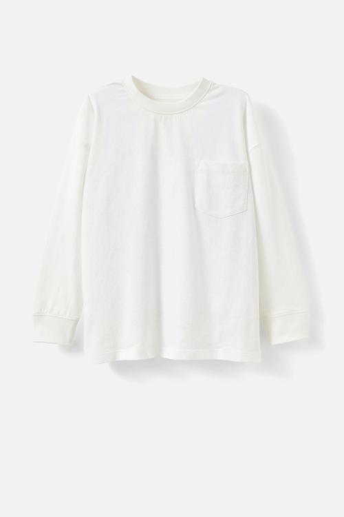 The essential long sleeve tee - vanilla