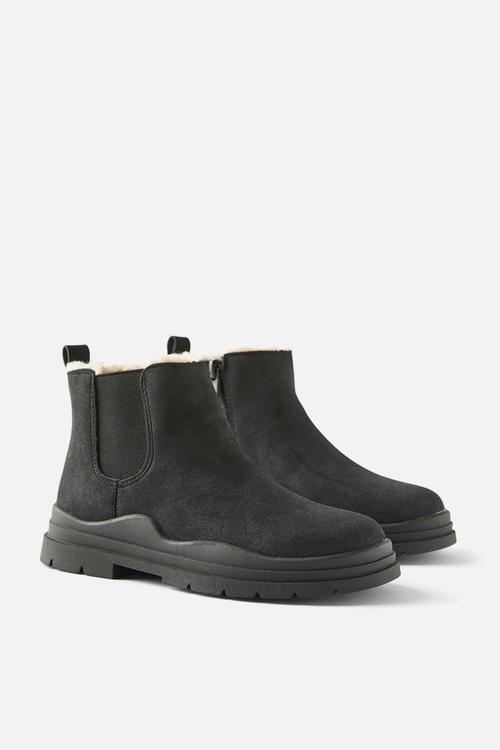 Bobbi lined gusset boot - phantom