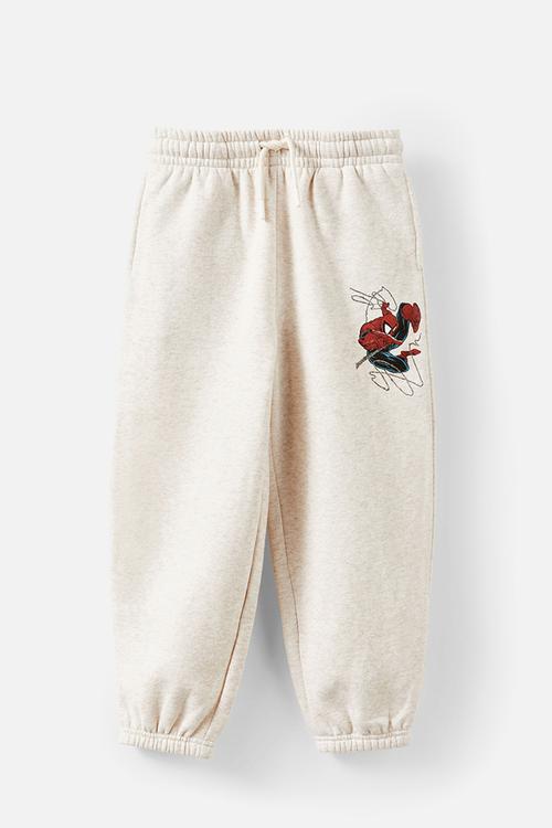 License sammy relax trackpant - lcn mar oatmeal marle/spiderman