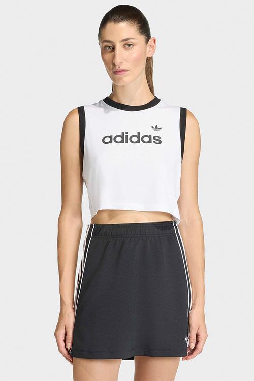 Linear Tank - White/Black