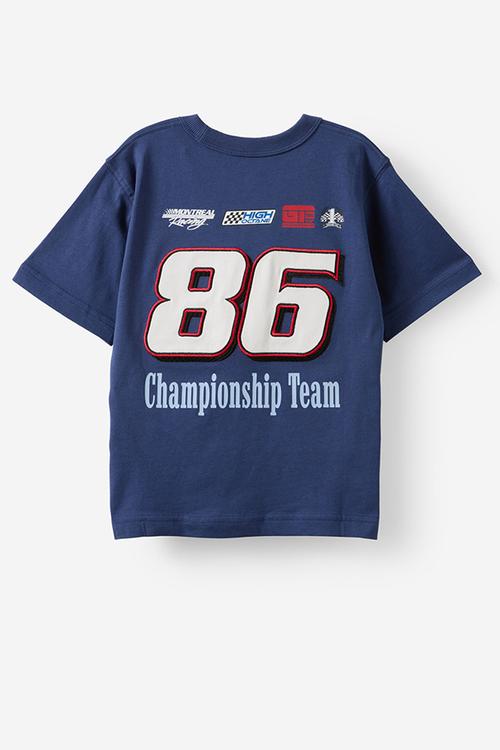 Jonny Short Sleeve Graphic Print Tee - Deep Dive/86 Championship Team