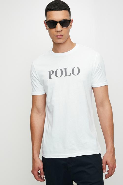 Daxton  logo short sleeve T-shirt - white