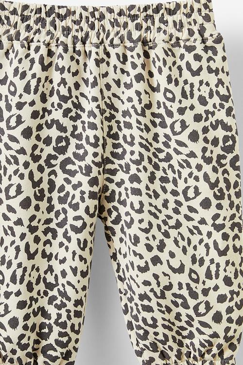 Riley trackpant - rainy day/leopard