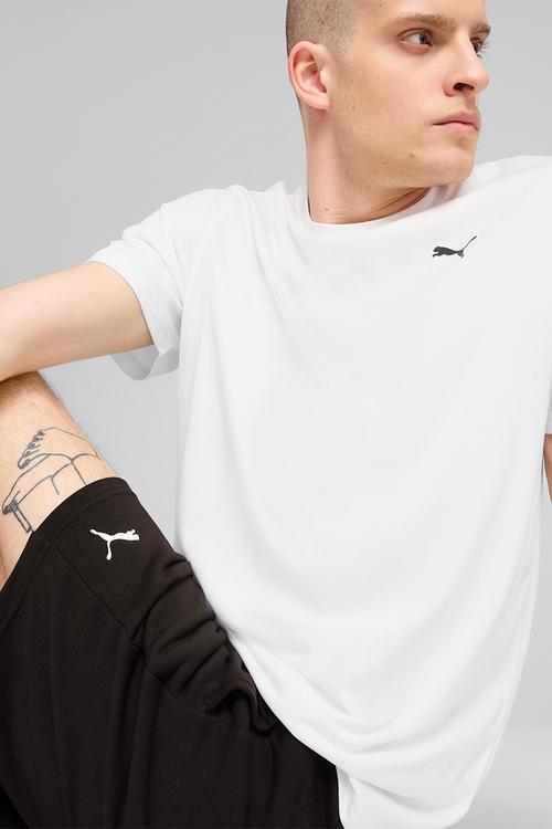 TAD Essentials Solid Cat Tee (LC small cat) - White