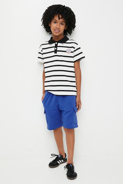 Cargo shorts - royal blue