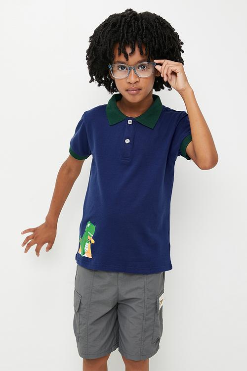 Dino golfer - navy