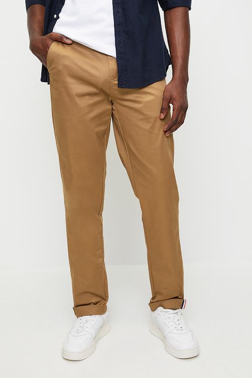ESSENTIAL BEN SHERMAN CHINO PANT - CAMEL