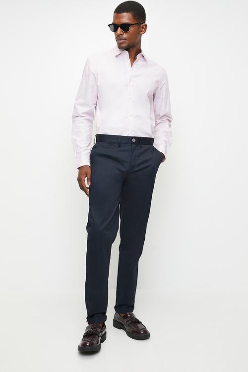 ESSENTIAL BEN SHERMAN CHINO PANT - NAVY