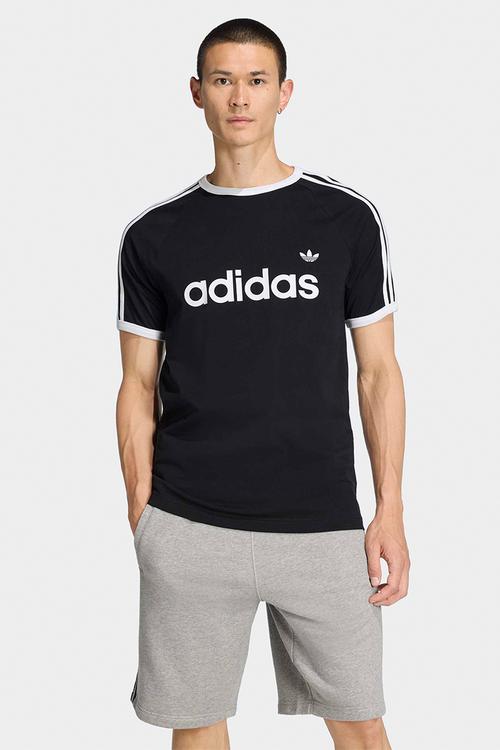 Classics 3-Stripes Ringer T-Shirt - Black