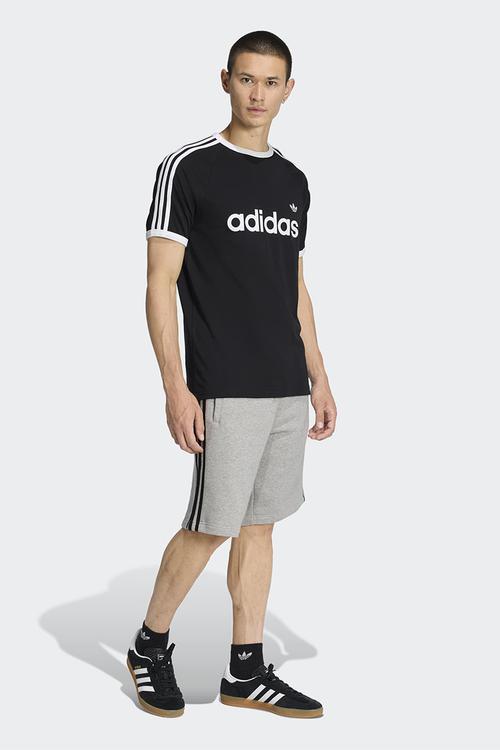 Classics 3-Stripes Ringer T-Shirt - Black
