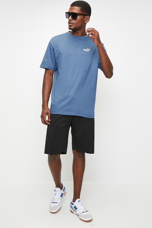 ESS Relaxed Small No. 1 Logo Tee - Dark Indigo