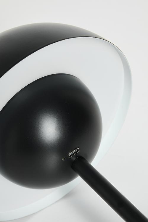 Selene Rechargeable LED Lamp - Matt Black
