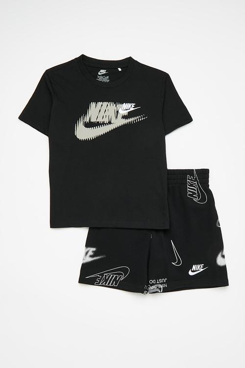 Nike club brand energy short set - black