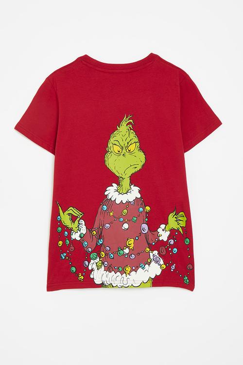 Printed T-shirt - red