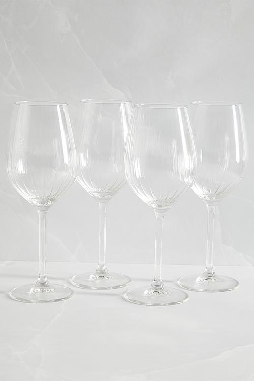Milo wine glass set of 4 - Clear