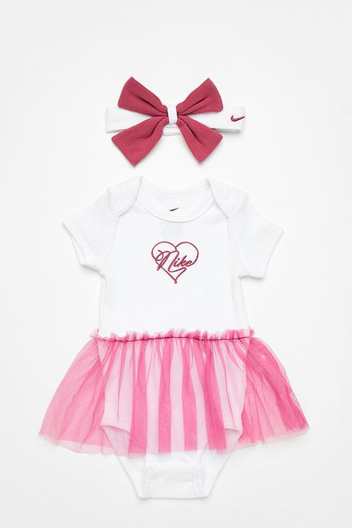 Nike swoosh on pointe 2-piece box set - sweet beet