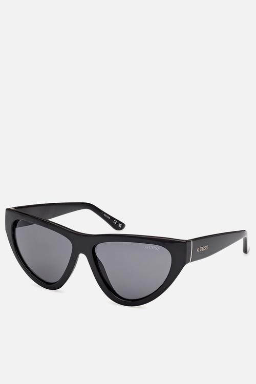 Cat Eye Shape Sunglasses 57mm - Shiny Black