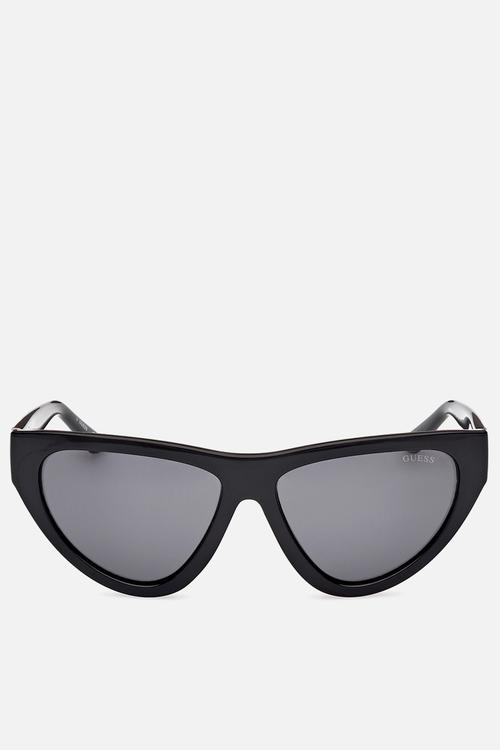 Cat Eye Shape Sunglasses 57mm - Shiny Black