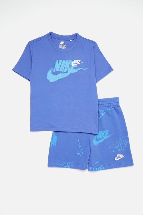 Nike club brand energy short set - comet blue