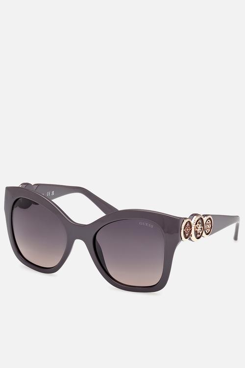 Butterfly Shape Sunglasses 55mm - Grey