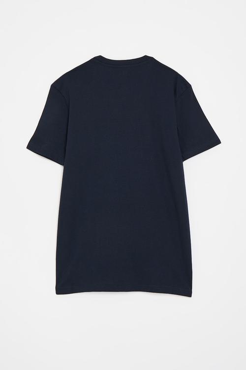 Boys blake striped ss tee - navy
