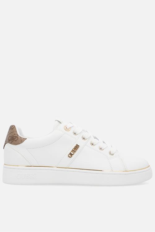 Sport sneaker - white & latte