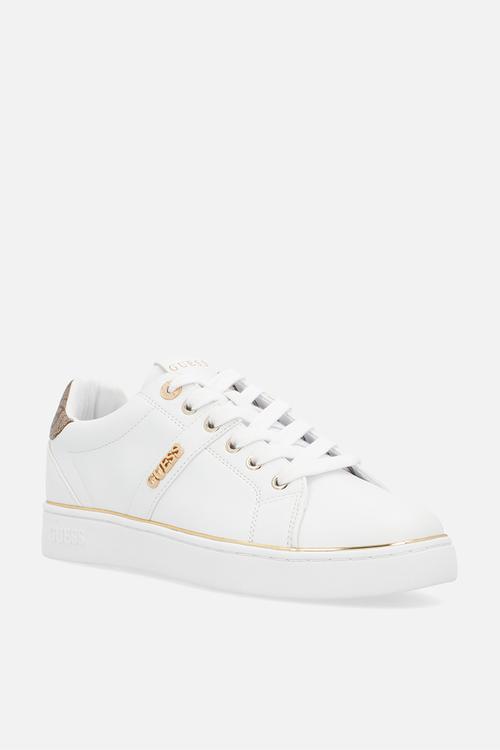 Sport sneaker - white & latte